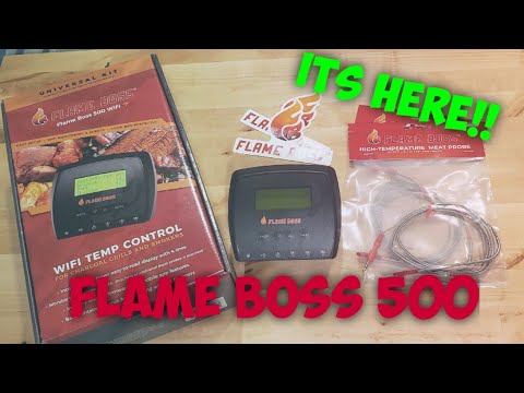 Flame Boss 500 Unboxing &amp; Catering Use