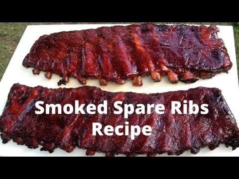 Spare Ribs Recipe - How To Smoke Spare Ribs