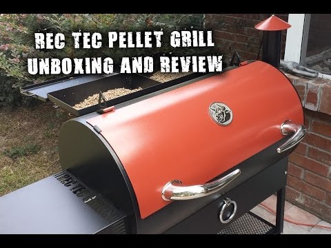 REC TEC Pellet Grill Unboxing and Review