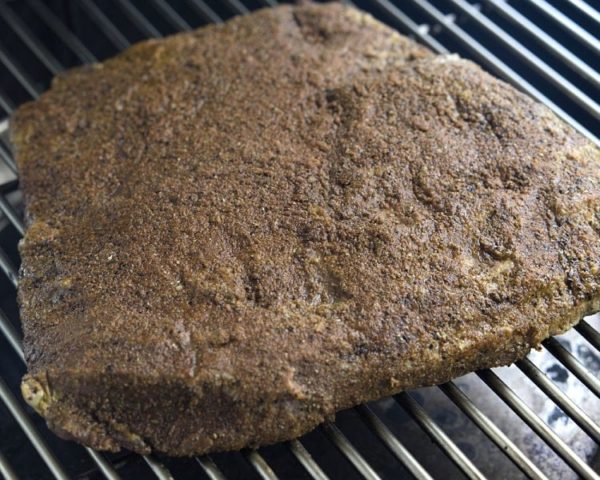 Brisket fat side up or down in offset smoker